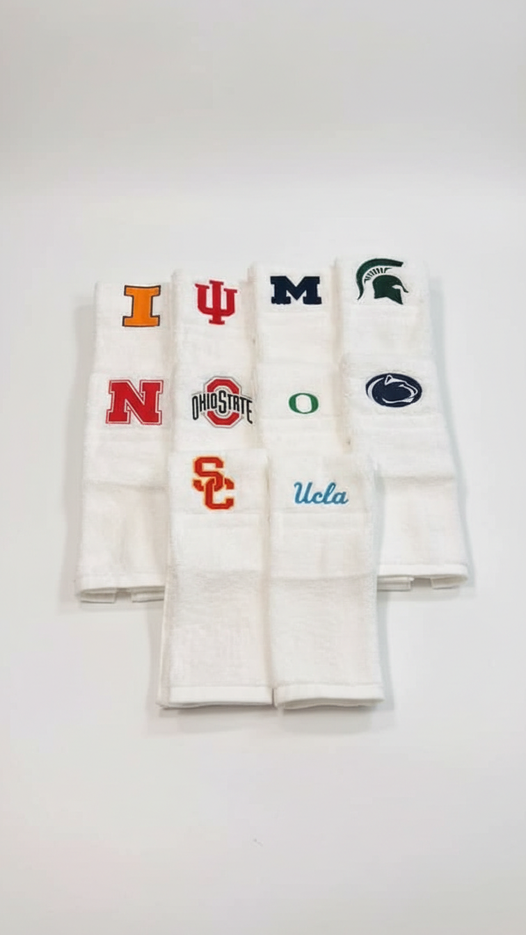 BIG 10 Towels - College Towels