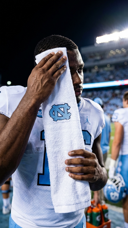 North Carolina UNC Football Towel